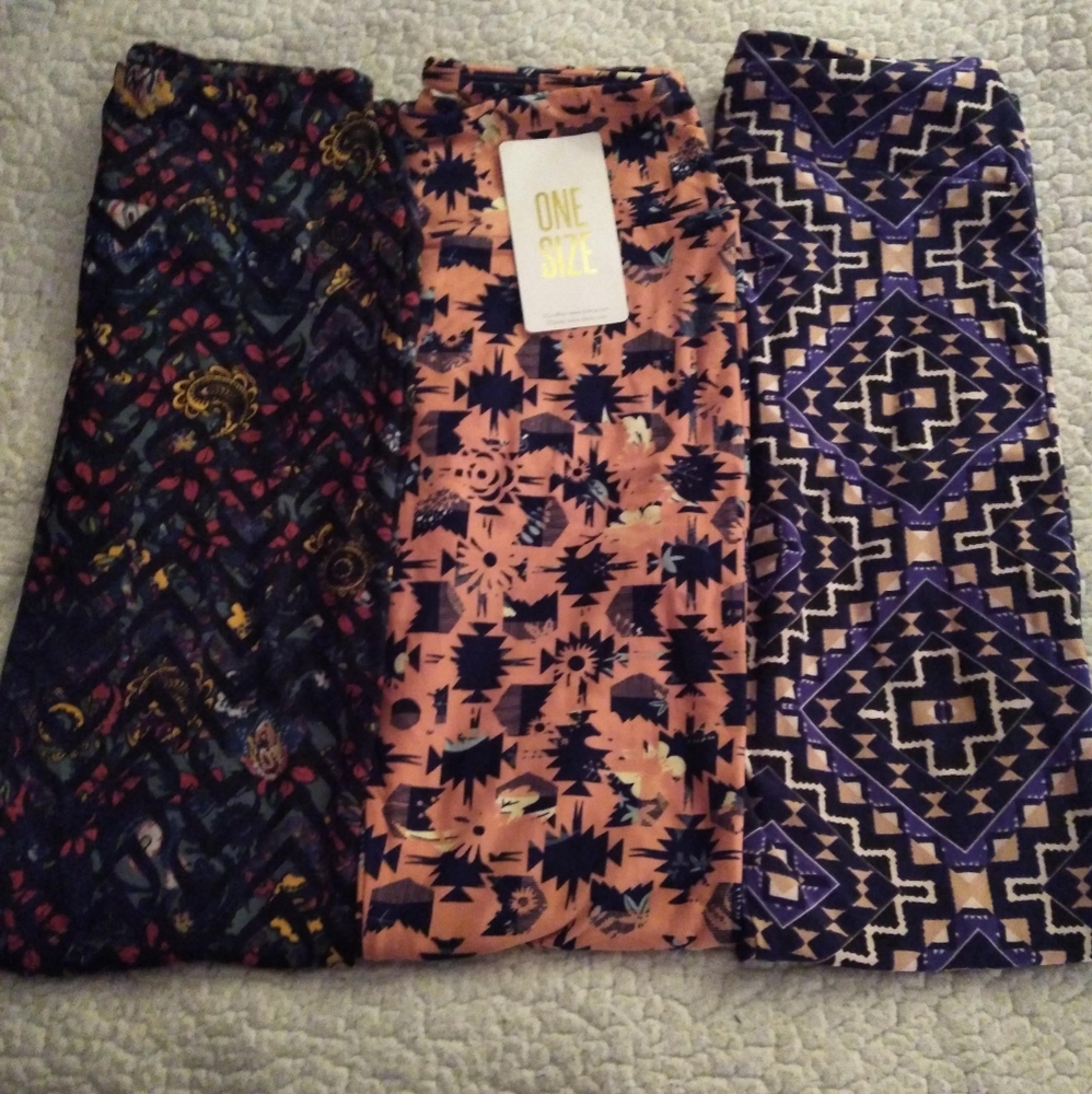 Bundle of LuLaRoe Leggings OS